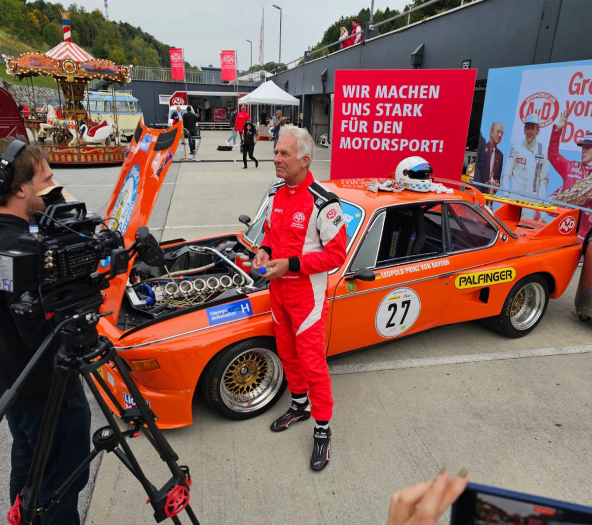 Poldis BMW CSL 3.0 mit Christian Danner
