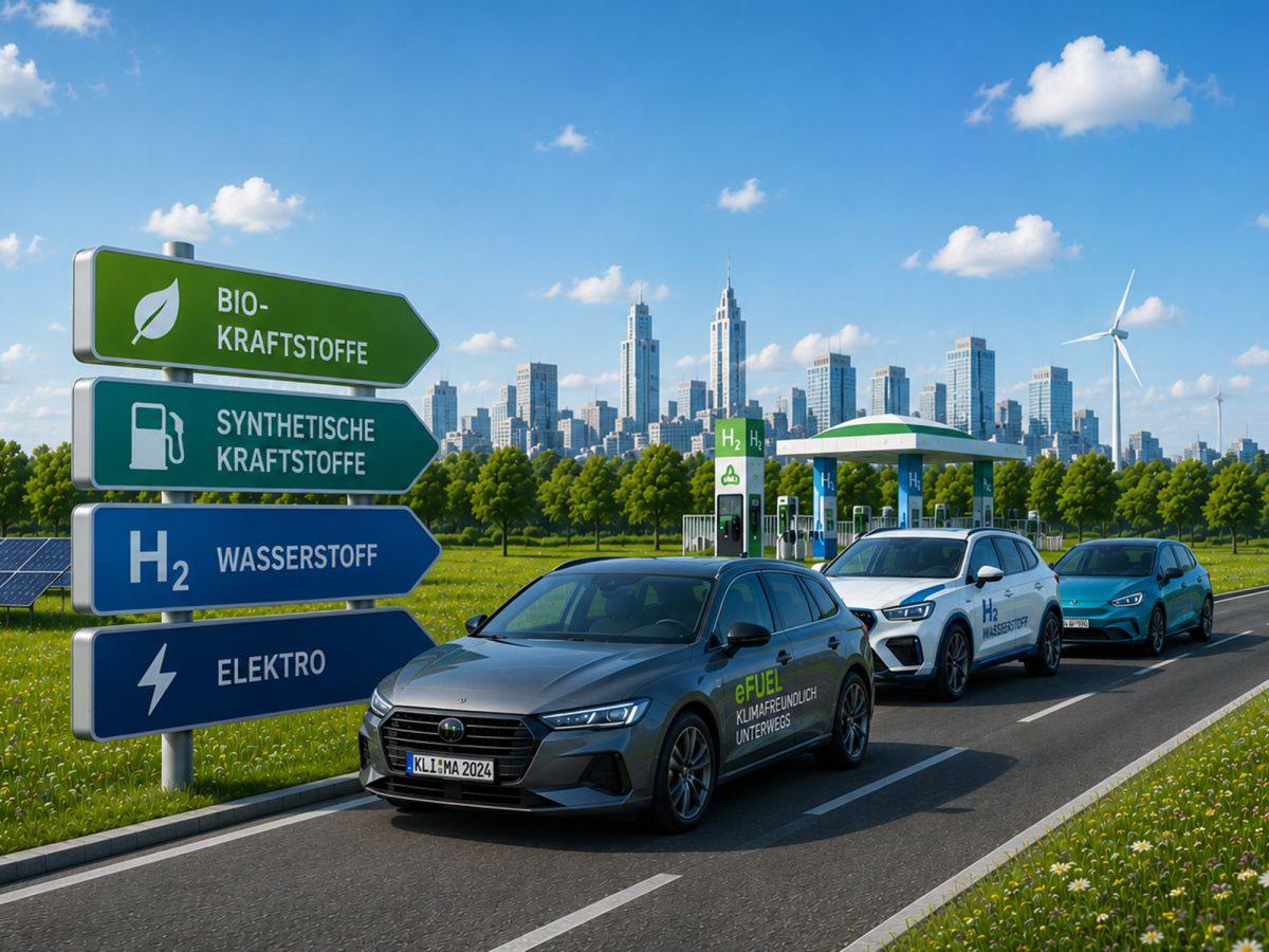 Klimafreundliche Mobilität kann mehr als nur Elektro© KI generierter Inhalt