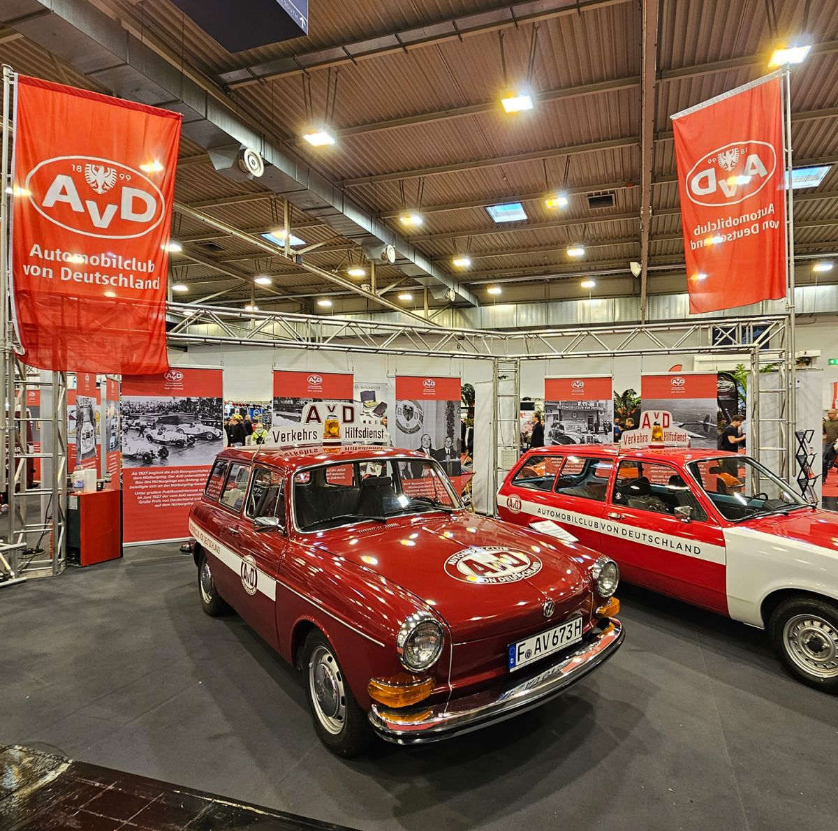 Der Stand des AvD auf der Essen Motor Show 2024 Der Stand des AvD auf der Essen Motor Show 2024AvD