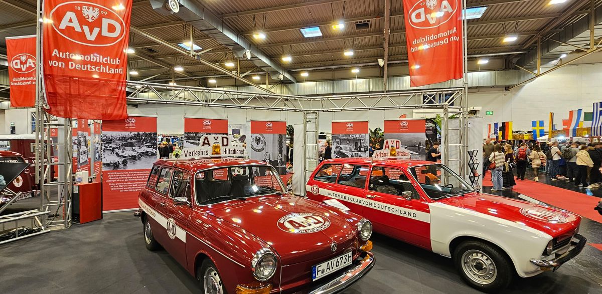 Der Stand des AvD auf der Essen Motor Show 2024AvD