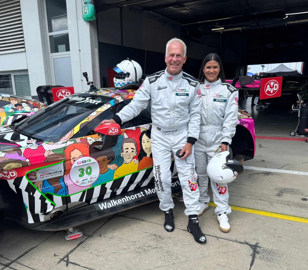 AvD Pressemeldung - AvD Charity Car beim 24-Stunden-Rennen am Nürburgring