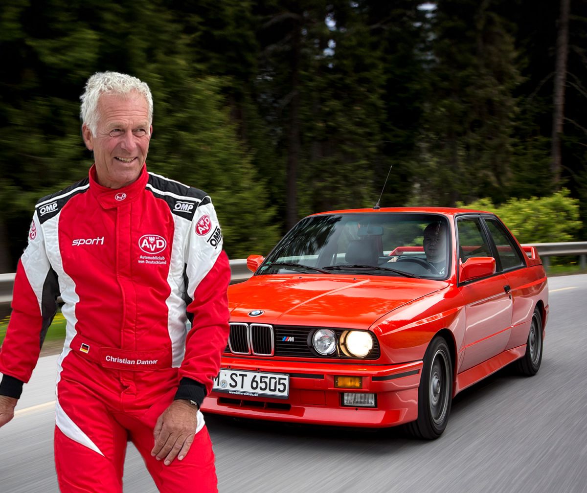 AvD Pressemeldung - Christian Danner mit einem BMW M3 bei der AvD-Hist-TourBMW_AG_2015 (Photographer)