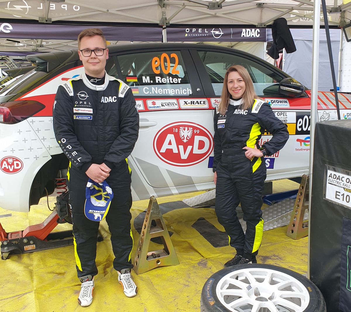 AvD Pressemeldung - Rallye Mont-Blanc: Magenverstimmung bremst AvD Young Talent Max Reiter aus