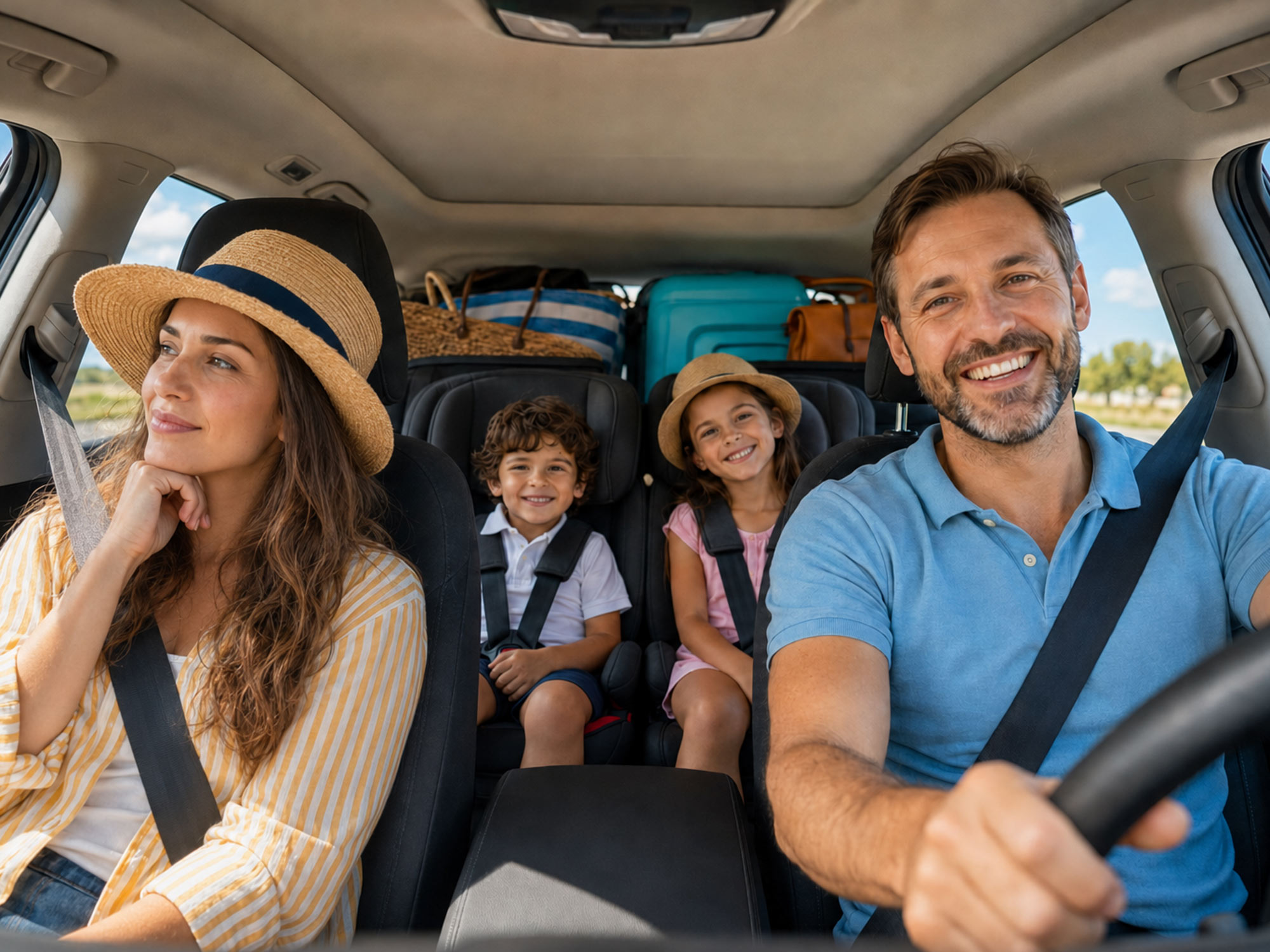 So wird schon die Fahrt in den Urlaub zur Erholung So wird schon die Fahrt in den Urlaub zur Erholung© KI generierter Inhalt