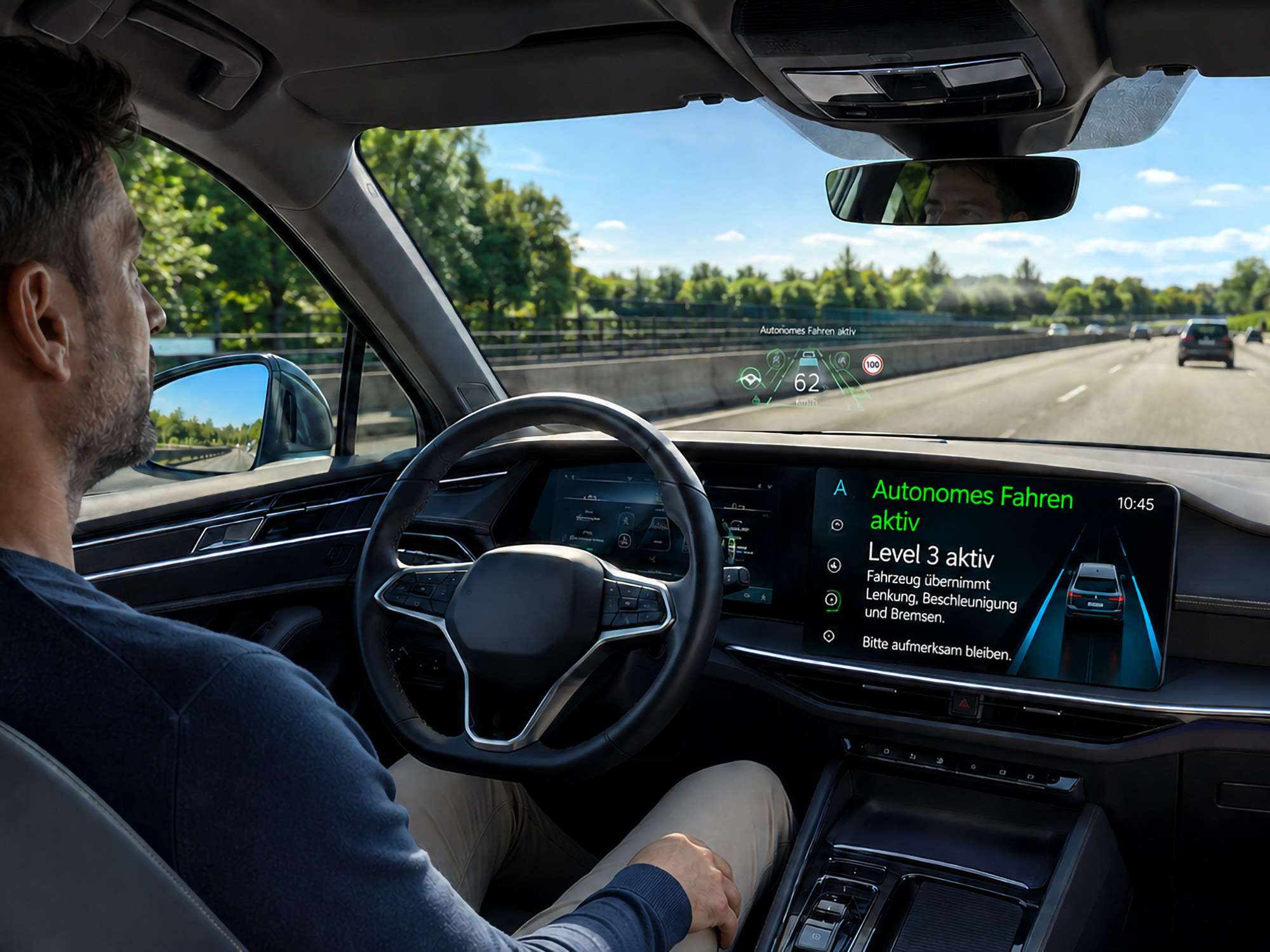 Neue UN-Regeln zum autonomen Fahren für mehr Sicherheit Neue UN-Regeln zum autonomen Fahren für mehr Sicherheit© KI generierter Inhalt