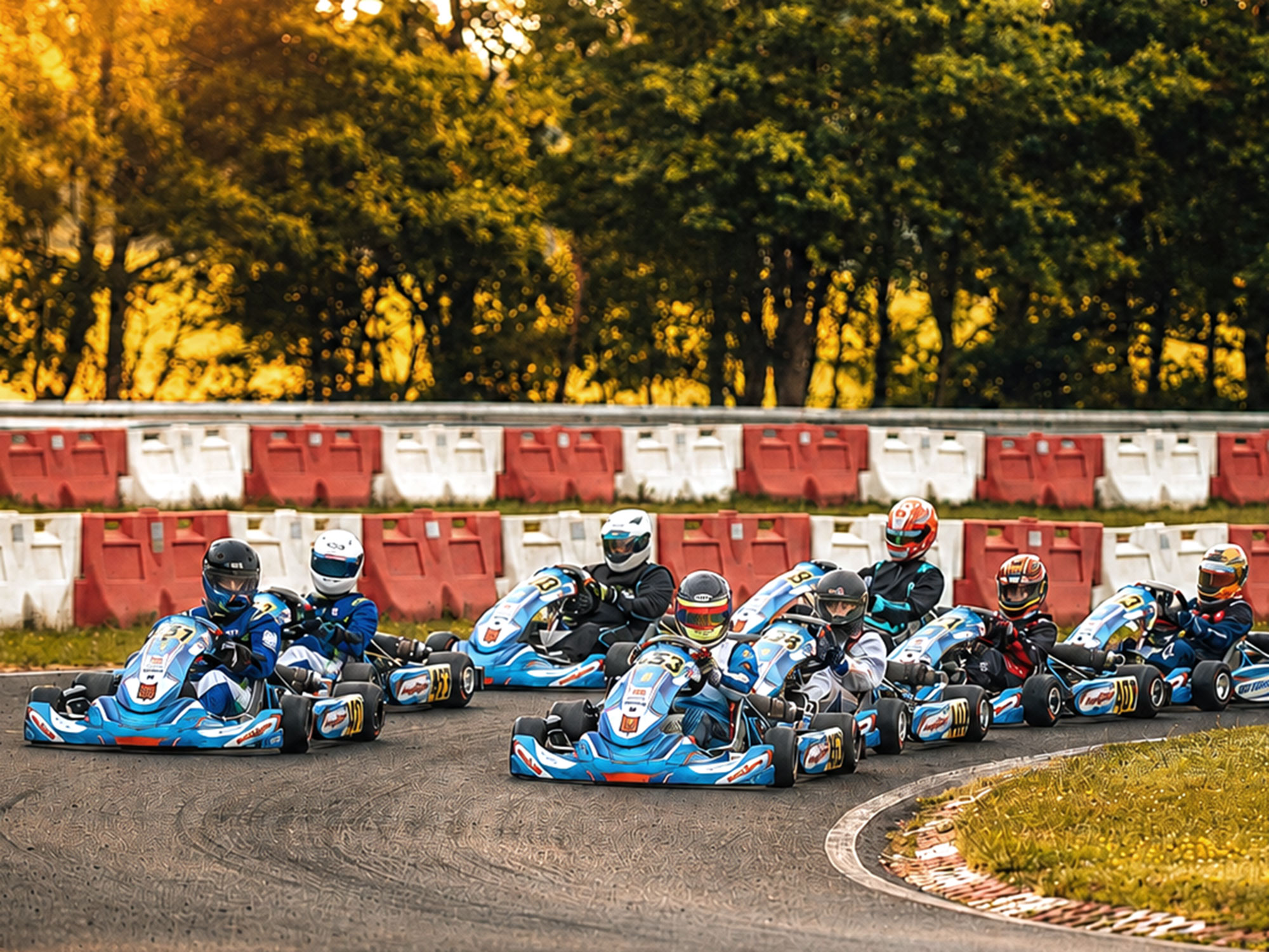 Rennzene beim Finale der AvD-ACV German Karting Series LIGHT© AvD-ACV German Karting Series