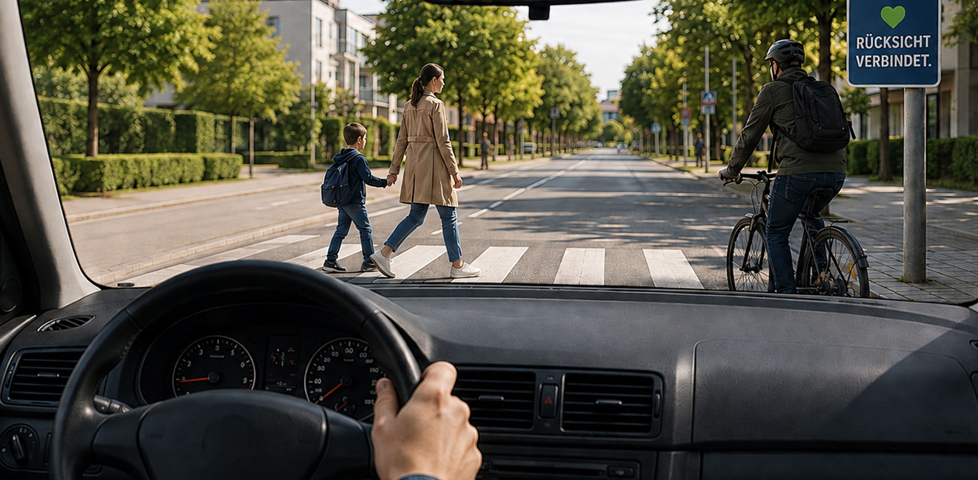 Verantwortung im Straßenverkehr Verantwortung im Straßenverkehr© KI generierter Inhalt