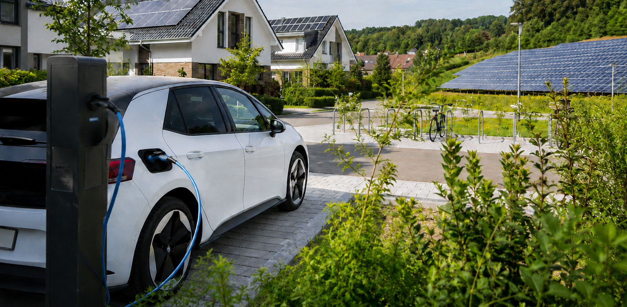 Staatlich gefördertes E-Auto© KI generierter Inhalt