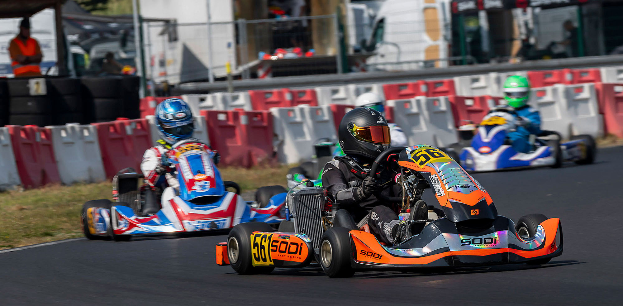 Kartfahrer beim Finale der AvD-ACV German Karting Series (GKS) LIGHT© AvD-ACV German Karting Series