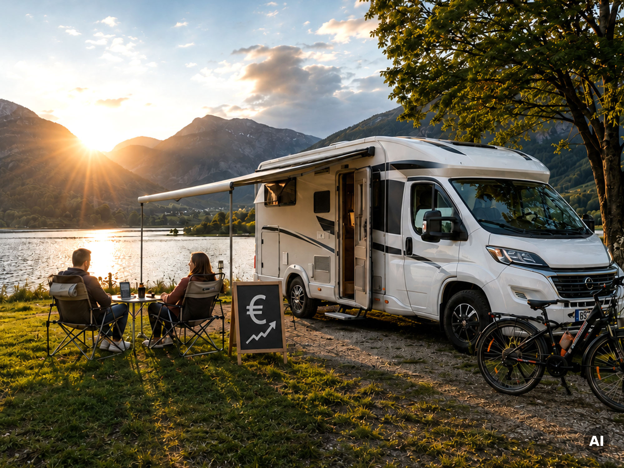 Caravan-Freiheit aber nicht zum Nulltarif Caravan-Freiheit aber nicht zum Nulltarif© KI generierter Inhalt