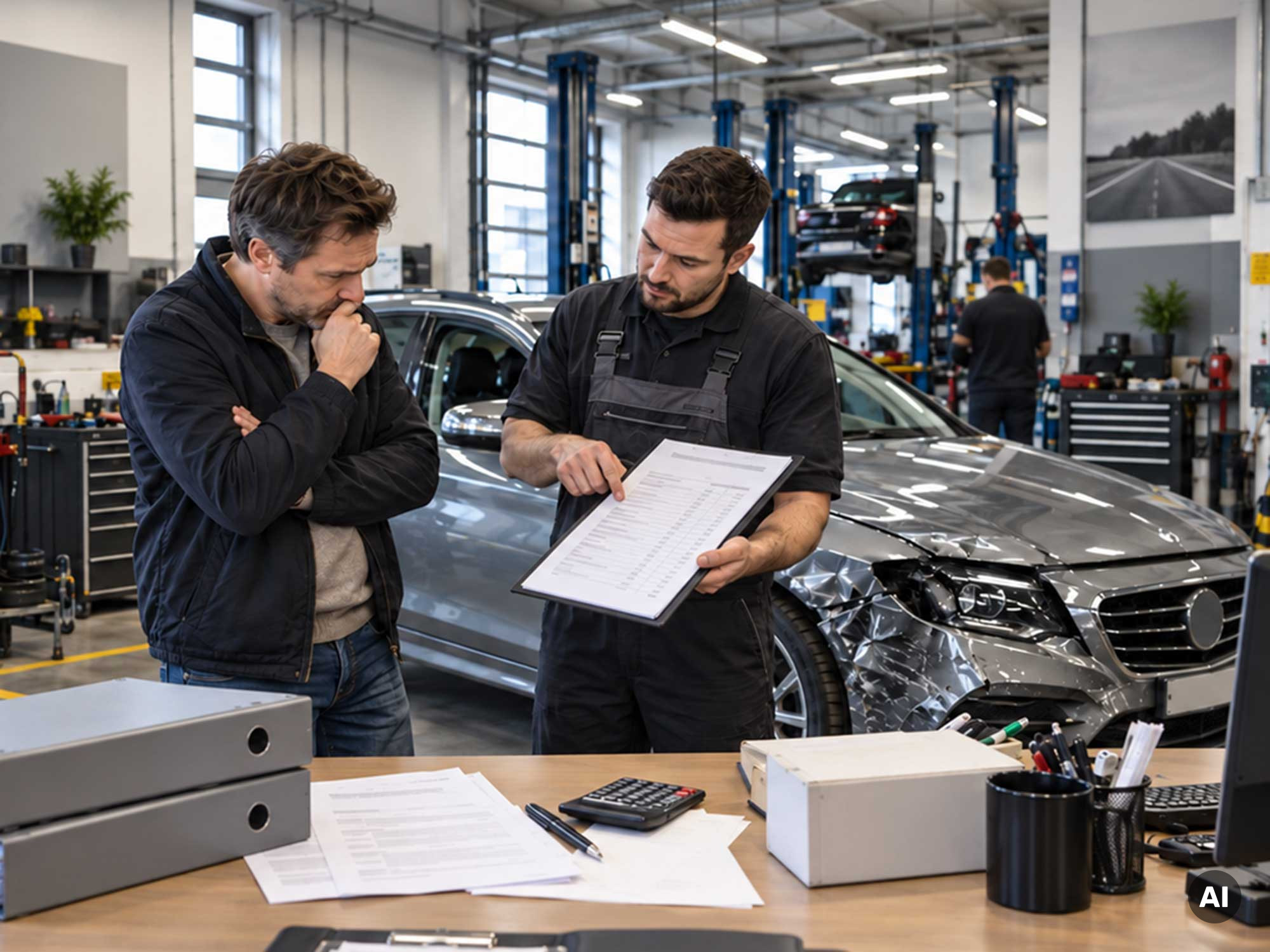 Werkstattkosten trotz Kfz-Kaskoversicherung vermeiden Werkstattkosten trotz Kfz-Kaskoversicherung vermeiden© KI generierter Inhalt