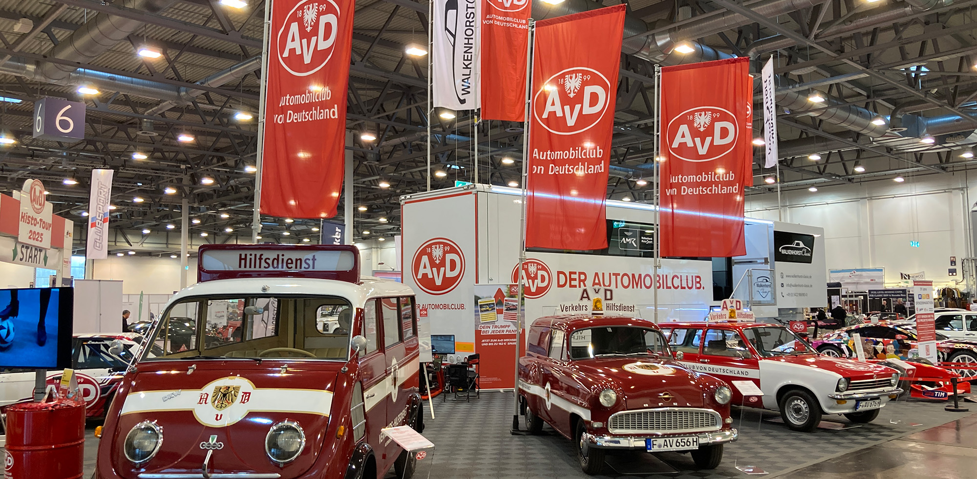 Messestand AvD Techno Classica 2025 AvD