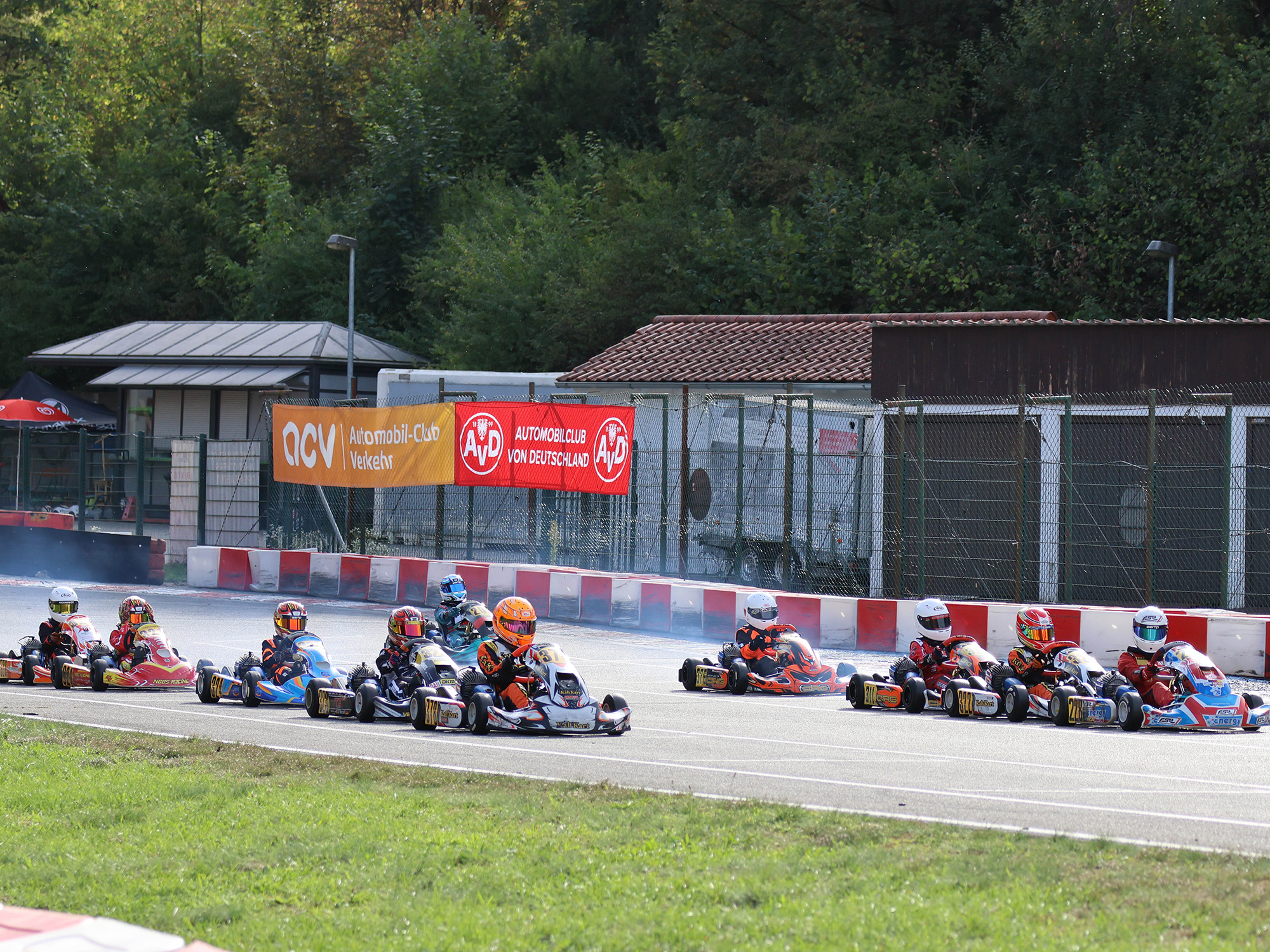 IAME Series Germany Starterfeld © Shelly Media