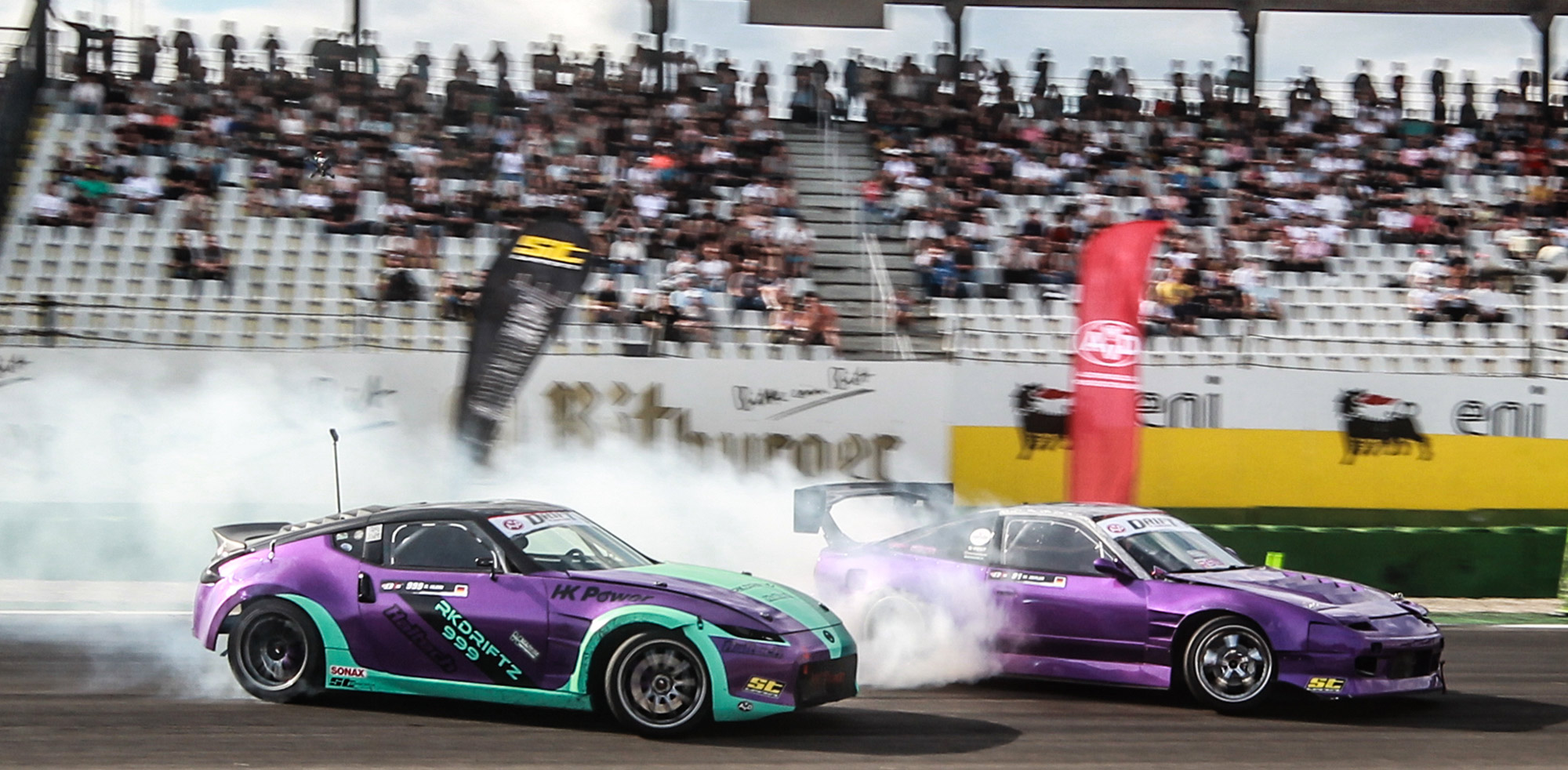 Drift-Spektakel bei „GRIP – Das Motorevent“ am Lausitzring Drift-Spektakel bei „GRIP – Das Motorevent“ am Lausitzring© AvD Drift Championship