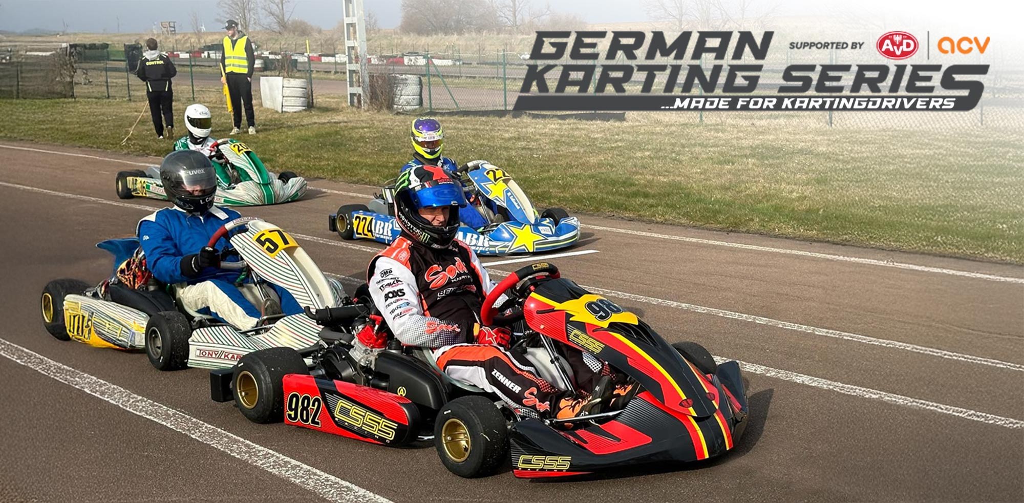 AvD Pressemeldung - Zweites Rennen der AvD-ACV German Karting Series LIGHT in Wittgenborn