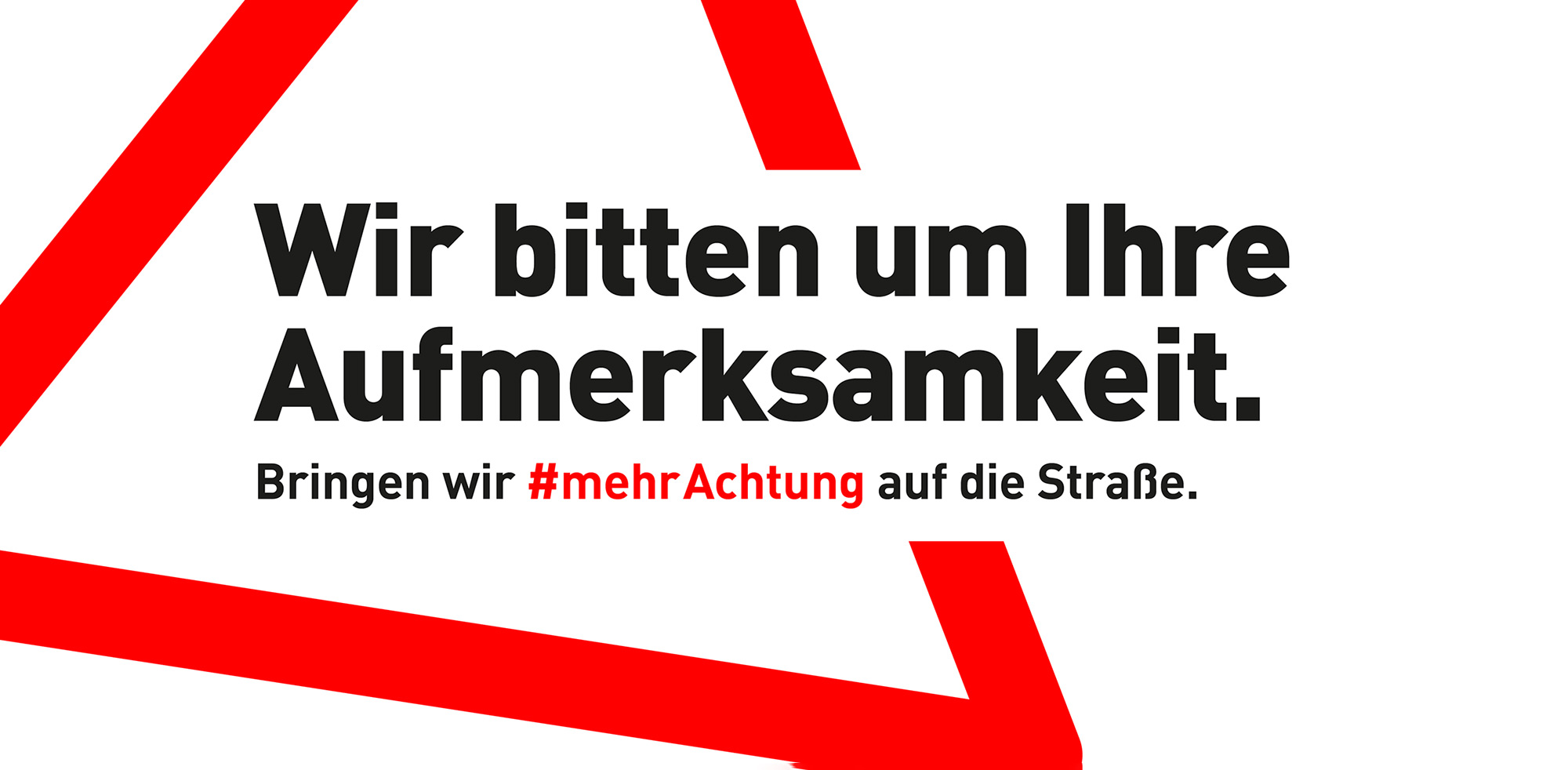 AvD Pressemeldung - AvD unterstützt die Kampagne „#mehrAchtung“