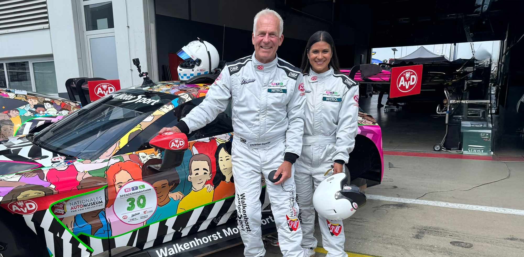 AvD Pressemeldung - AvD Charity Car beim 24-Stunden-Rennen am Nürburgring AvD Pressemeldung - AvD Charity Car beim 24-Stunden-Rennen am Nürburgring