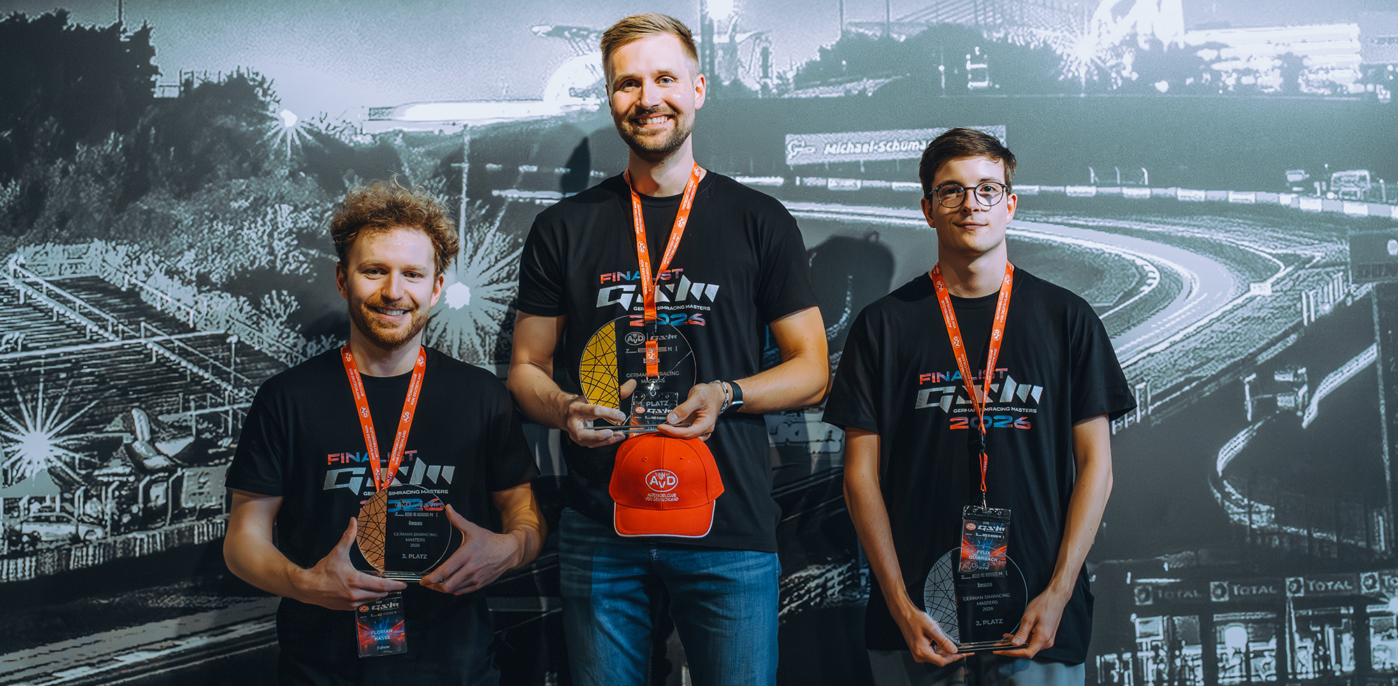 Die Sieger 1. bis 3. Platz ZEEEM