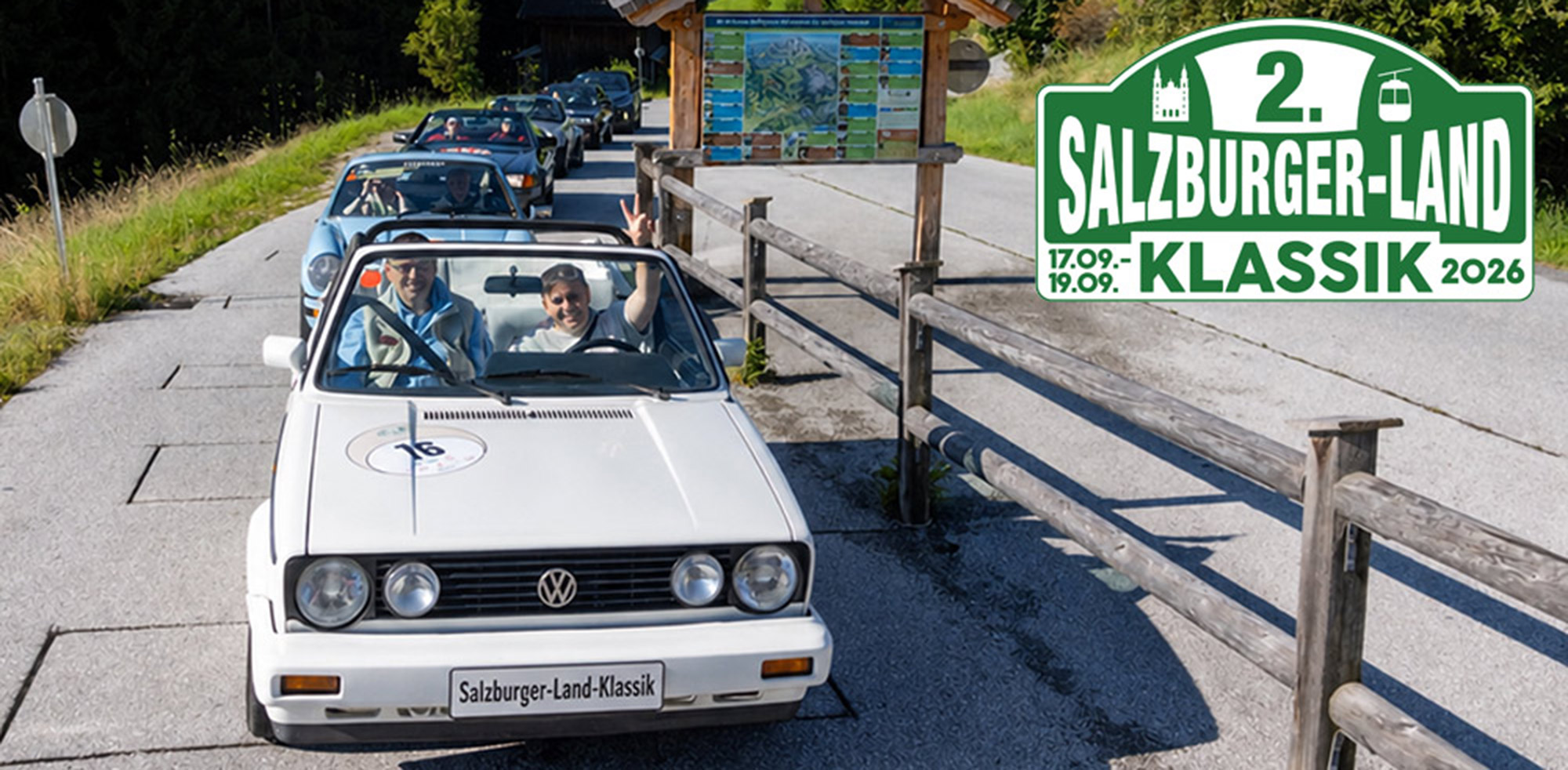 Salzburger-Land-Klassik mit 80 Auto-Klassiker Salzburger-Land-Klassik mit 80 Auto-Klassiker© Salzburger-Land-Klassik